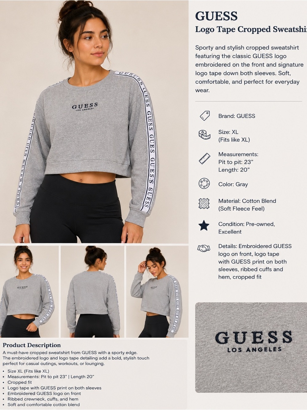 Guess Cropped Sweater